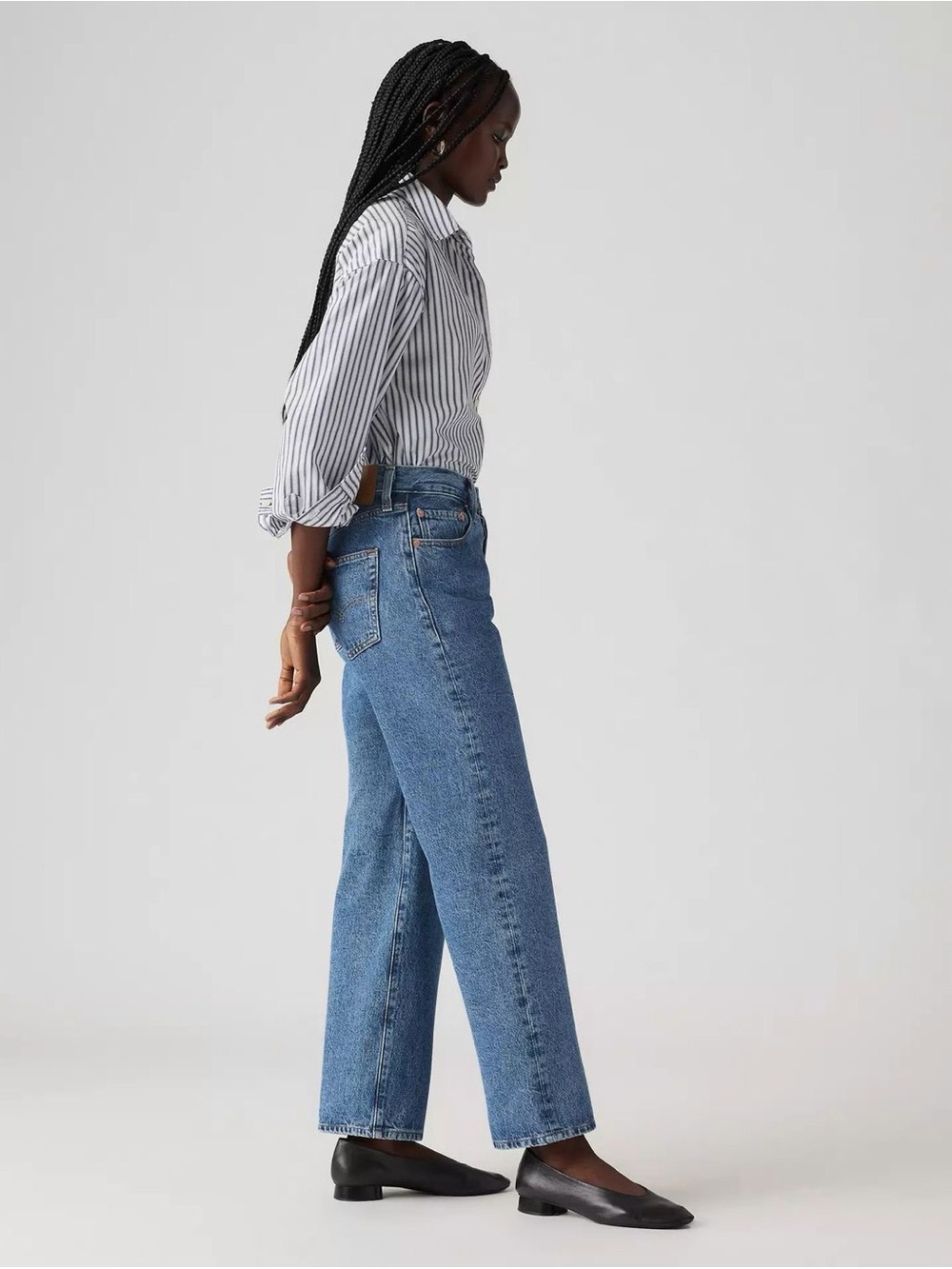 Levi’s | 550 VTG Baggy Relaxed Fit High Rise Unisex Dad Denim Straight Mom Jeans